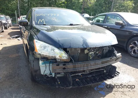 2013 Nissan Sentra S/Sv/Sr/Sl z USA, uszkodzony, nr VIN 3N1AB7AP4DL665207